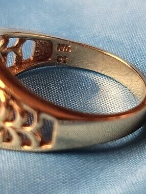 Size 7 14k Ruby And Diamond Ring